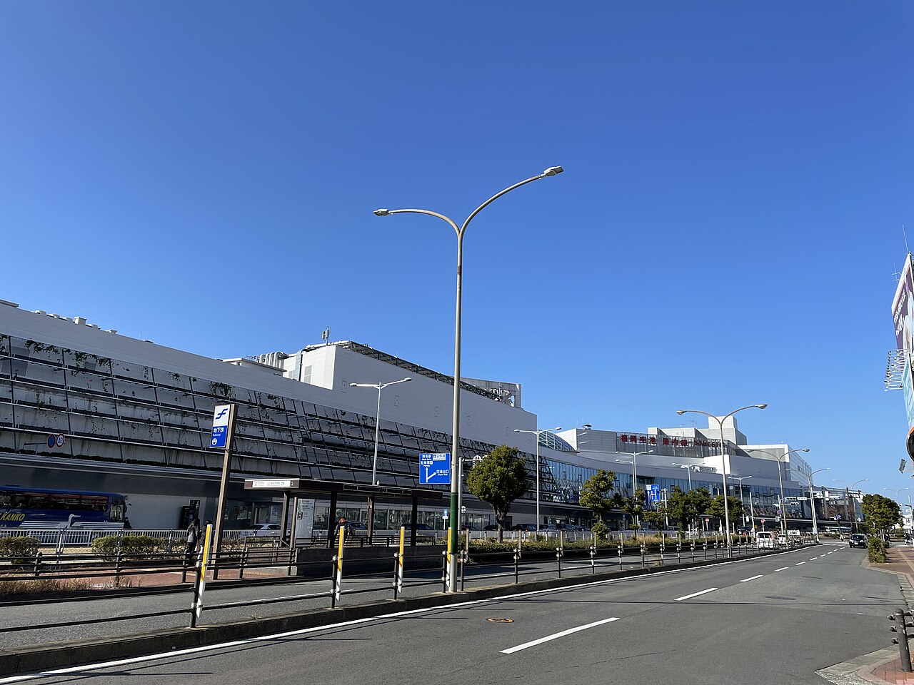 Exterior of Fukuoka Airport domestic terminal