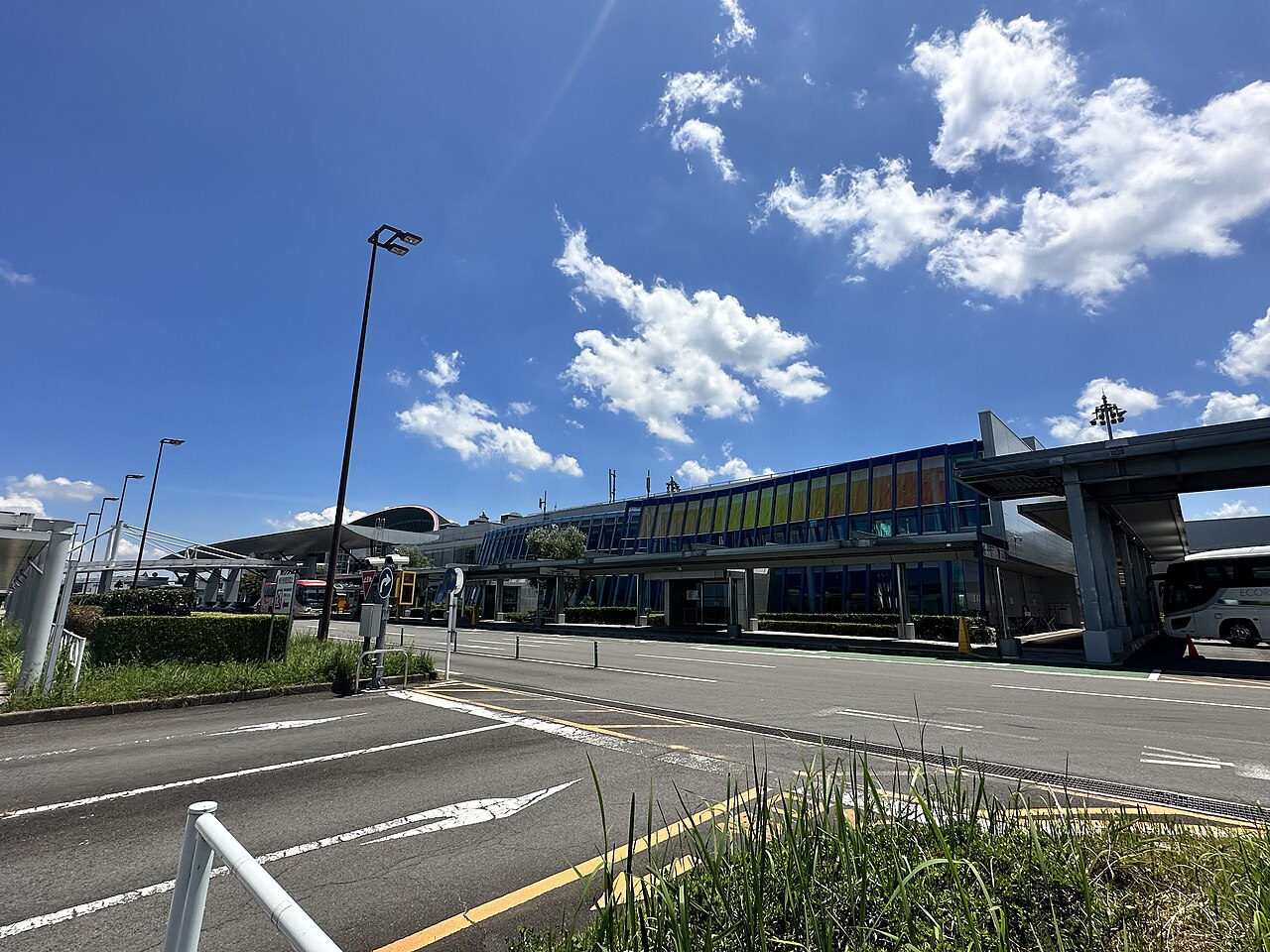 Exterior panorama of Takamatsu Airport